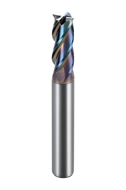 4 Flute Flat End Mills Untuk Pemesinan Elektroda Tembaga