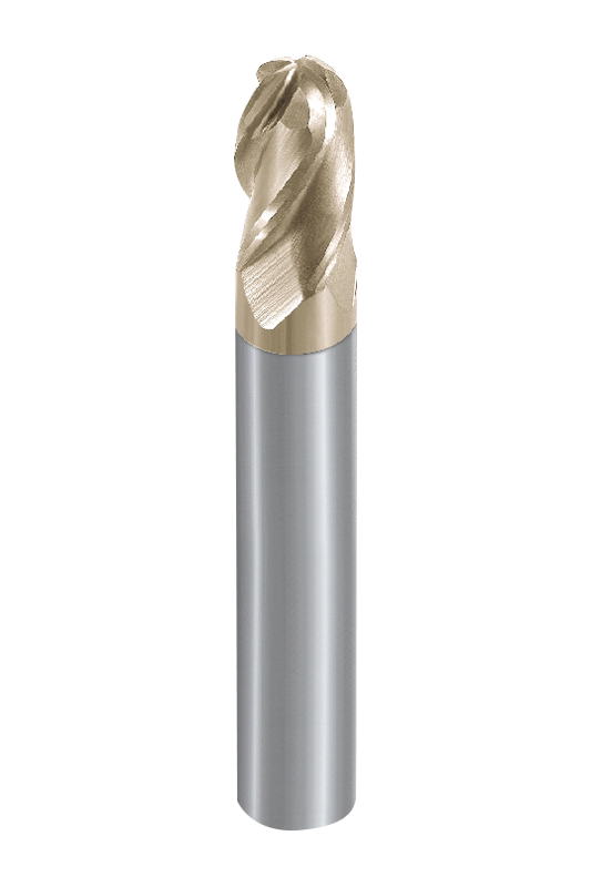 Pemesinan Paduan Titanium 4 Pabrik Akhir Hidung Bola Seruling